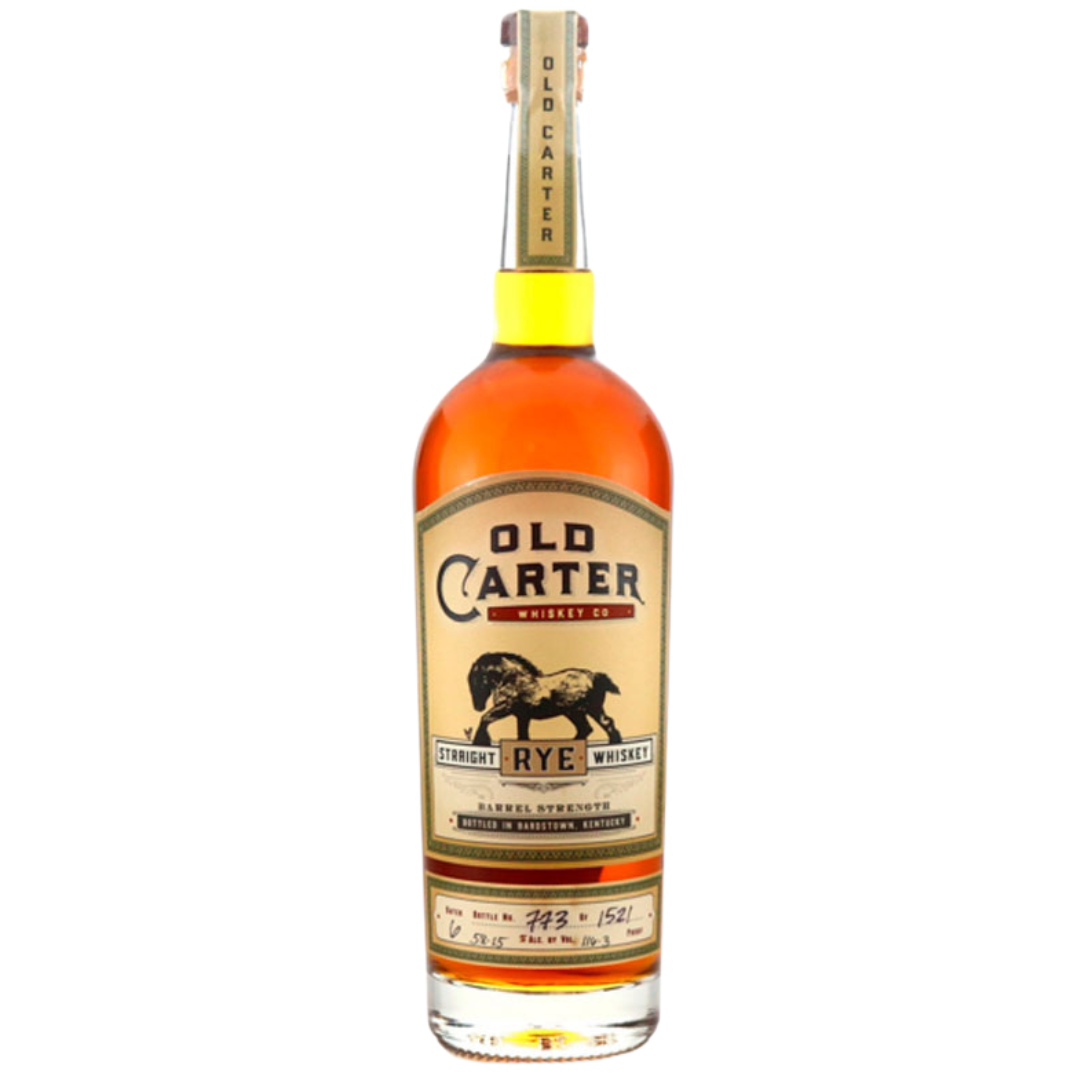 Old Carter Barrel Strength Batch 6 Straight Rye Whiskey 750ml