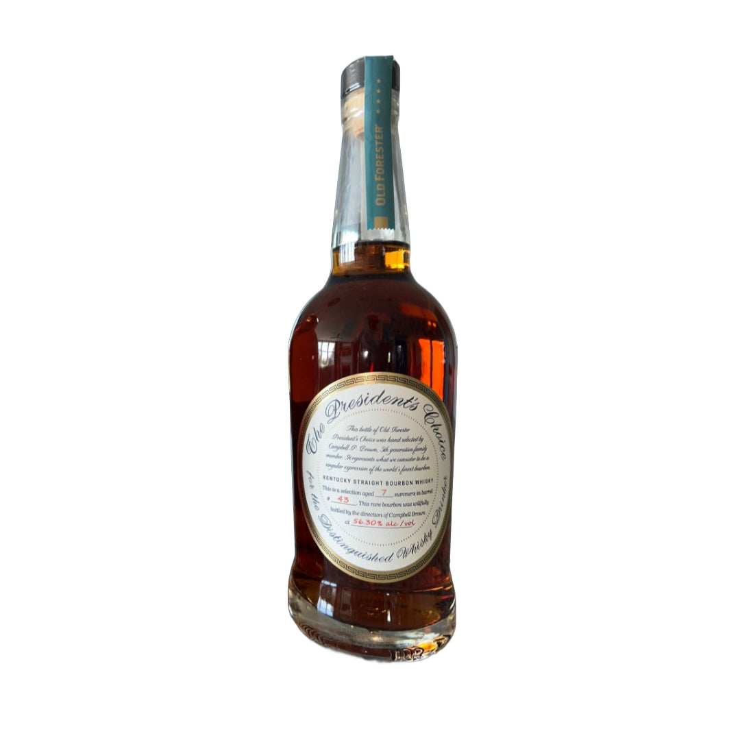 Old Forester The President's Choice Barrel #43 Kentucky Straight Bourbon Whiskey 750ml