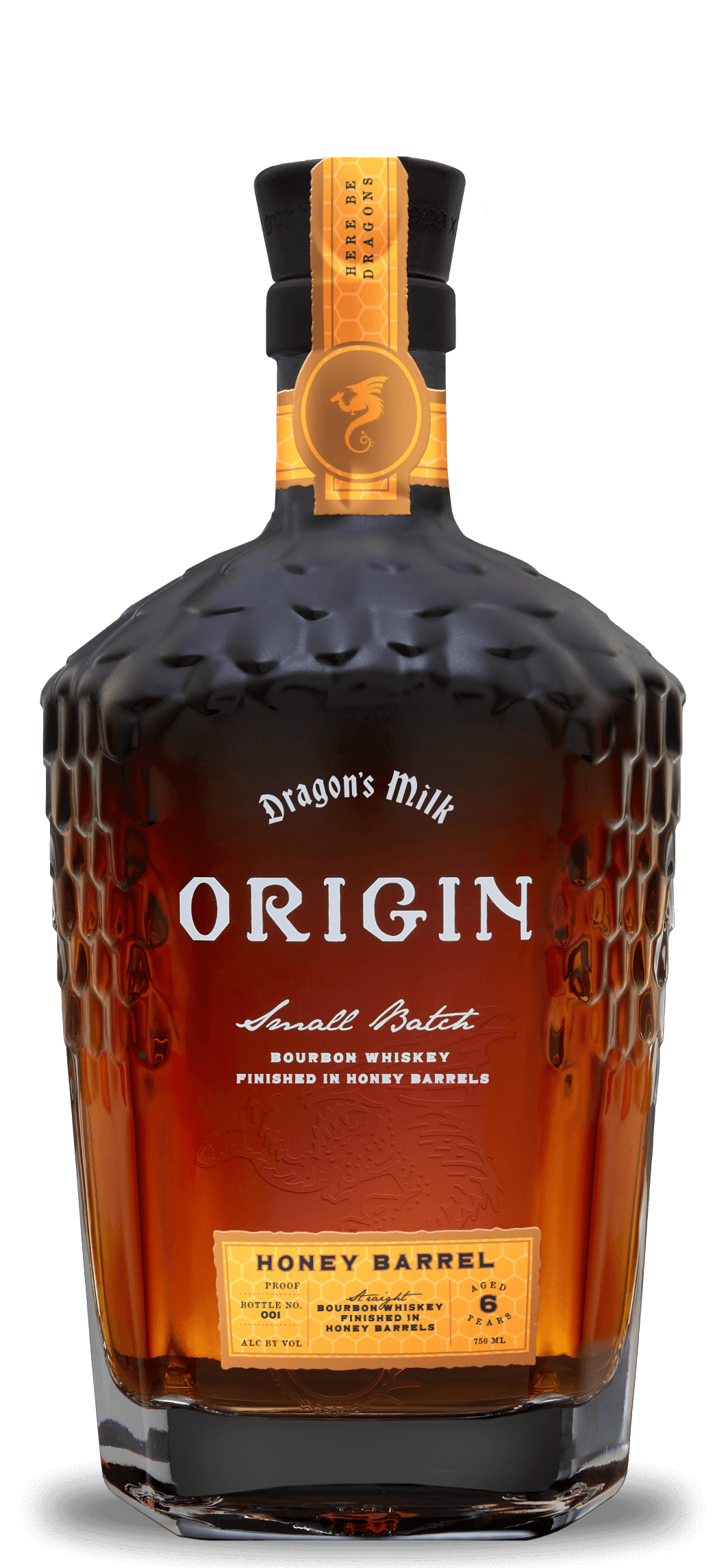 New Holland Brewing Dragon's Milk Origin Honey Barrel Small Batch Bourbon Whiskey 750ml