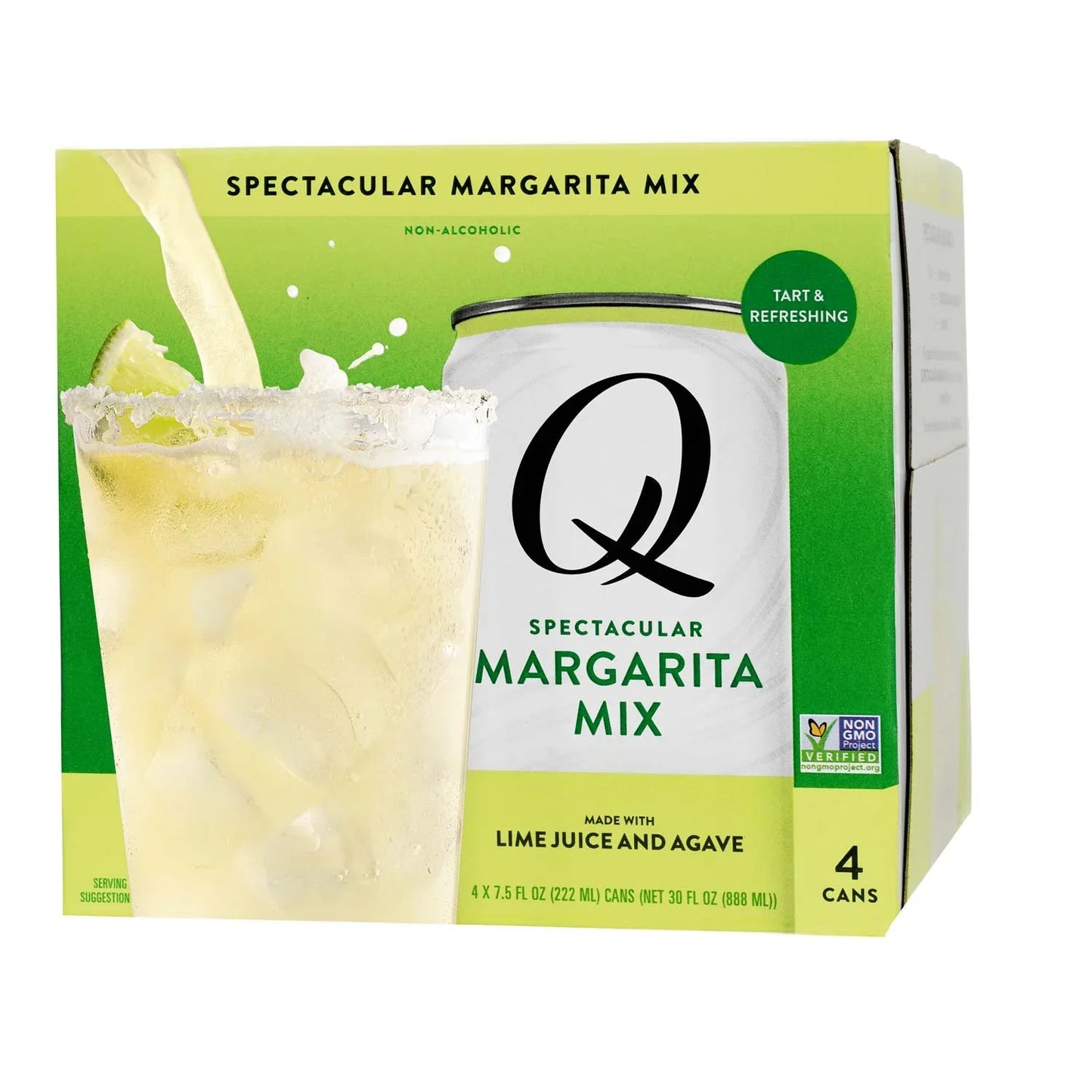 Q Mixers Spectacular Margarita Mix Cans 4-Pack