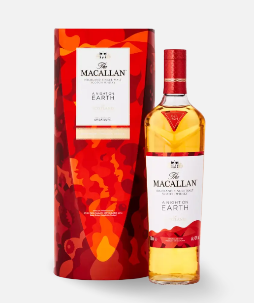 Macallan A Night on Earth in Scotland Highland Single Malt Scotch Whiskey 750ml