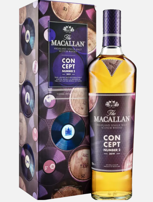 Macallan Concept Number 2 Single Malt Scotch Whiskey 750ml