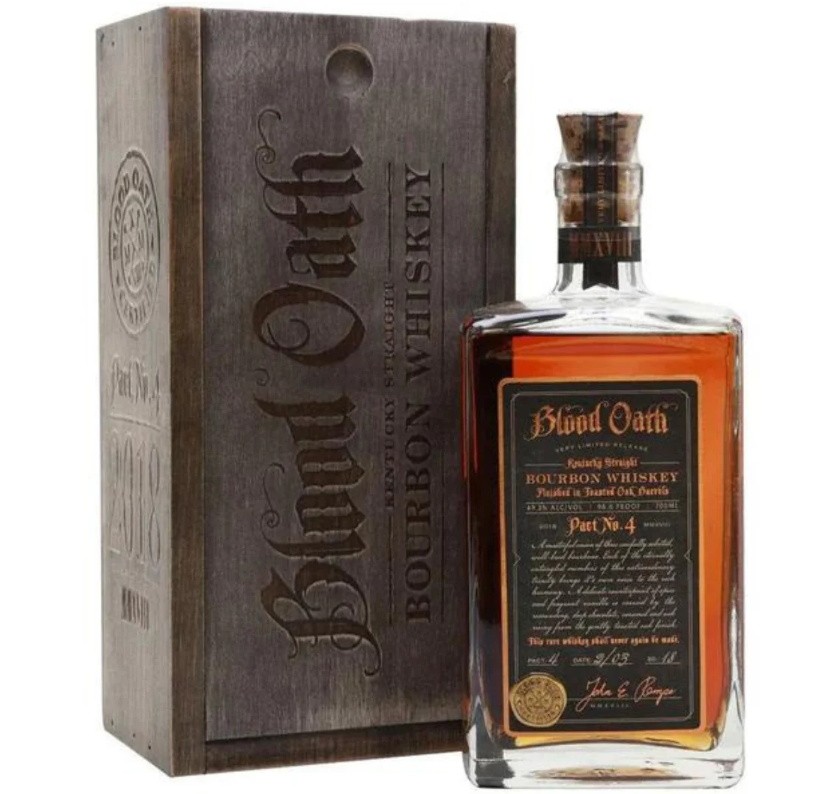 Blood Oath Pact No. 4 Kentucky Straight Bourbon Whiskey 750ml