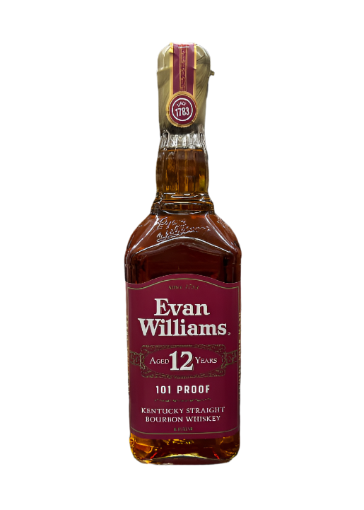 Evan Williams 12 Year Old Kentucky Straight Bourbon Whiskey 750ml