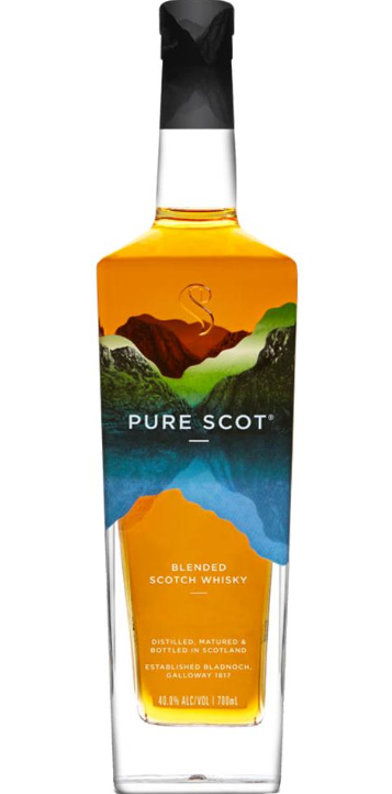 Bladnoch Distillery Pure Scot Blended Scotch Whisky 750ml