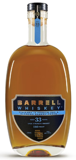 2024 Barrell Gray Label 33 Year Old Canadian Whiskey 750ml