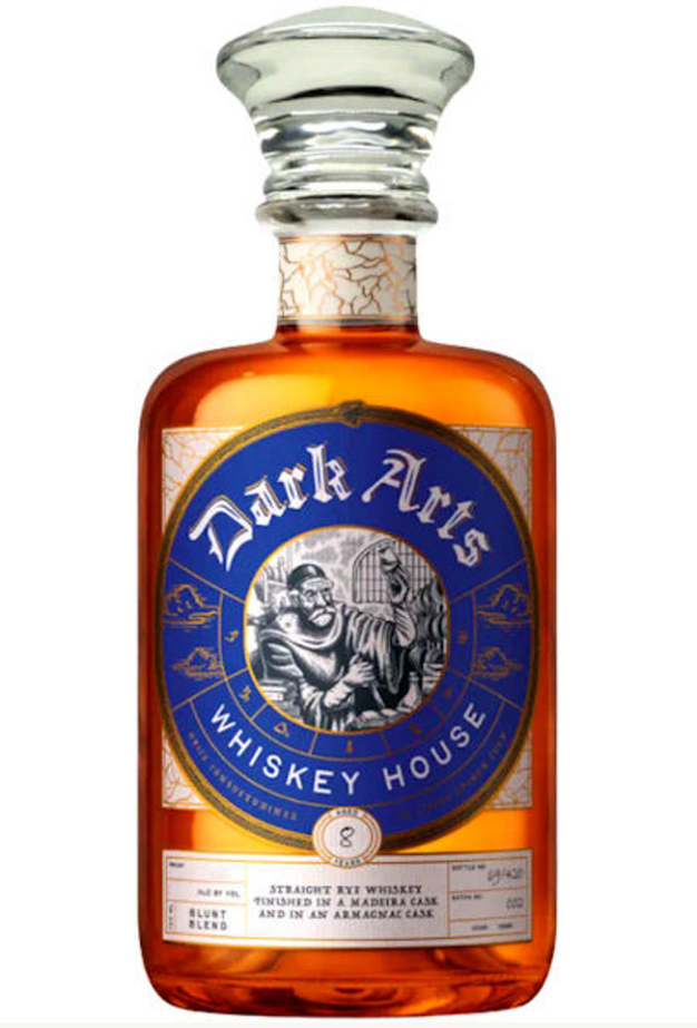 Dark Arts Whiskey House Blunt Blend 8 Year Old Straight Rye Whiskey 750ml