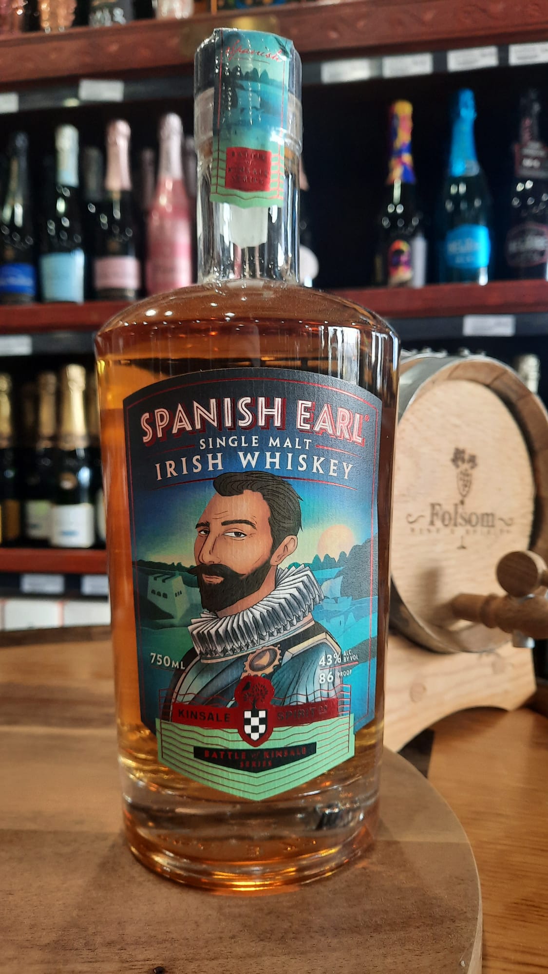 Spanish Earl Battle of Kinsale Series Single Malt Irish Whiskey 750ml