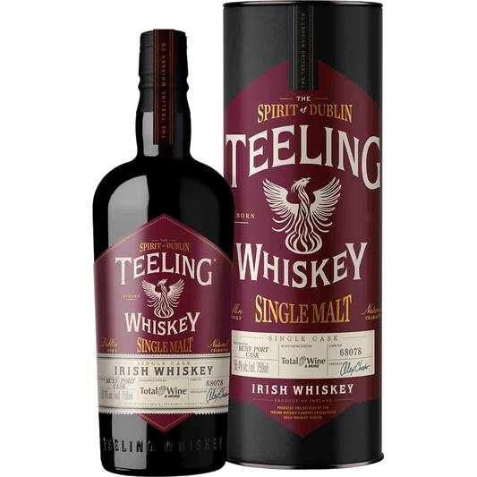 Teeling Whiskey Ruby Port Cask Single Malt Irish Whiskey 750ml