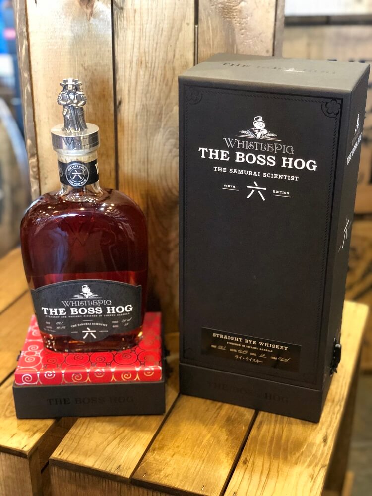 WhistlePig The Boss Hog VI The Samurai Scientist Straight Rye Whiskey 750ml