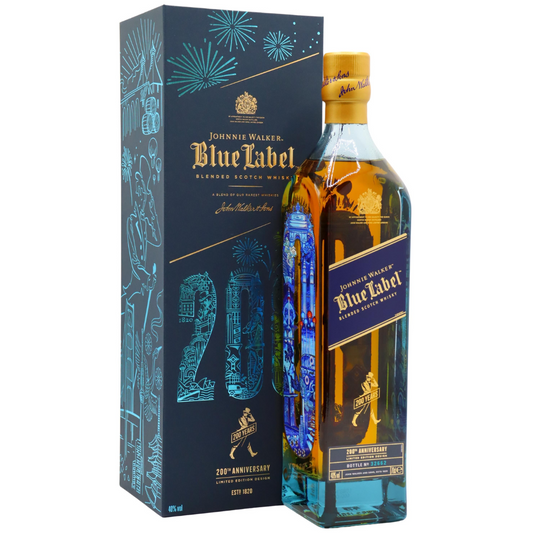 Johnnie Walker Blue Label 200th Anniversary Keep Walking Limited Edition Blended Scotch Whisky 700ml