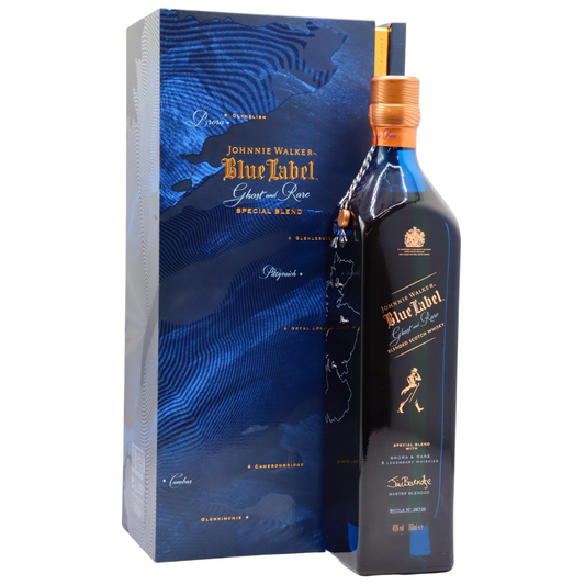 Johnnie Walker Blue Label Ghost and Rare Brora Blended Scotch Whisky 700ml