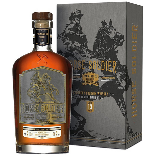 American Freedom Commanders Select Horse Soldier 13 Year Old Kentucky Bourbon Whiskey 750ml