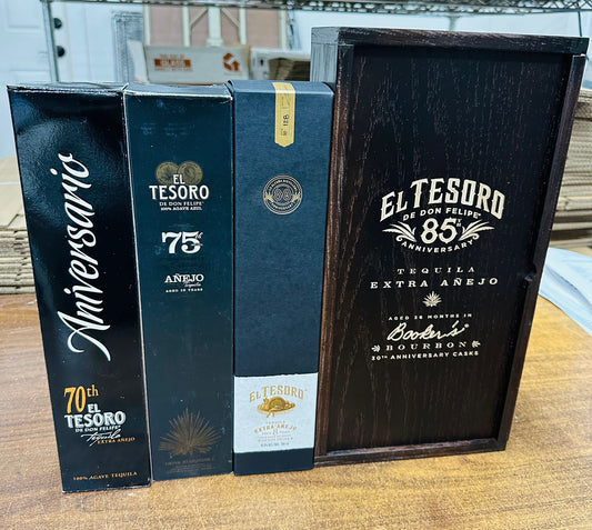 El Tesoro Tequila Anniversary Set