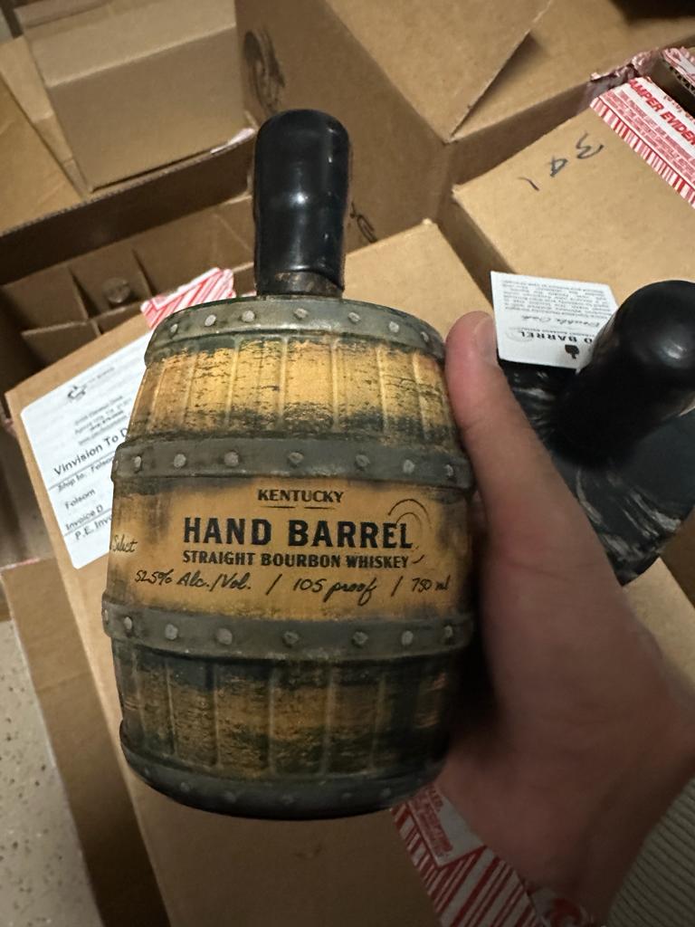 Hand Barrel Single Barrel Select Kentucky Straight Bourbon Whiskey 750ml