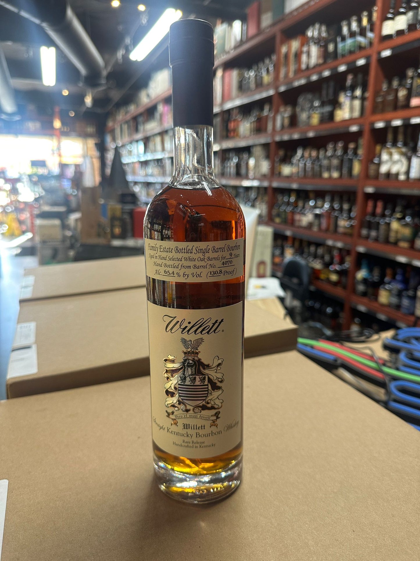 Willett Family Estate Bottled Single-Barrel #4070 9 Year Old Straight Bourbon Whiskey 750ml