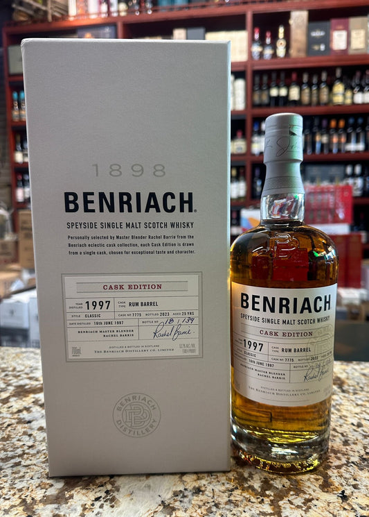 1997 Benriach Cask Edition 25 Year Old Single Malt Scotch Whisky 700ml