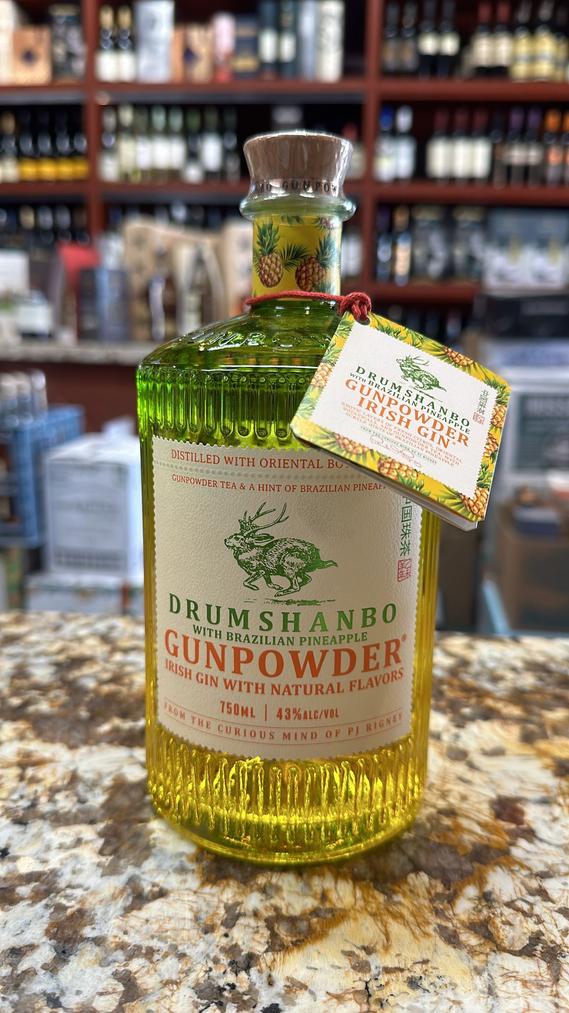 Drumshanbo with Brazilian Pineapple Gunpowder Irish Gin 750ml