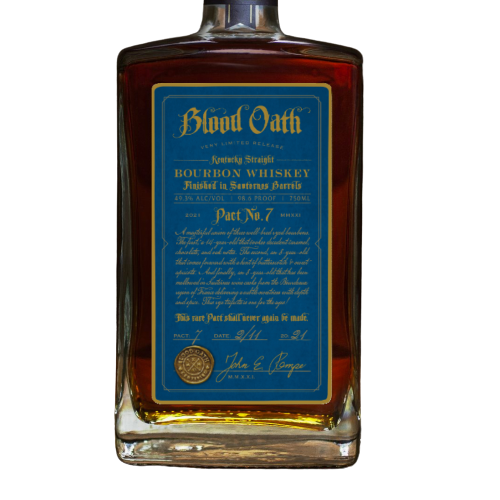 Blood Oath Kentucky Straight Bourbon Whiskey Pact No. 7 750ml