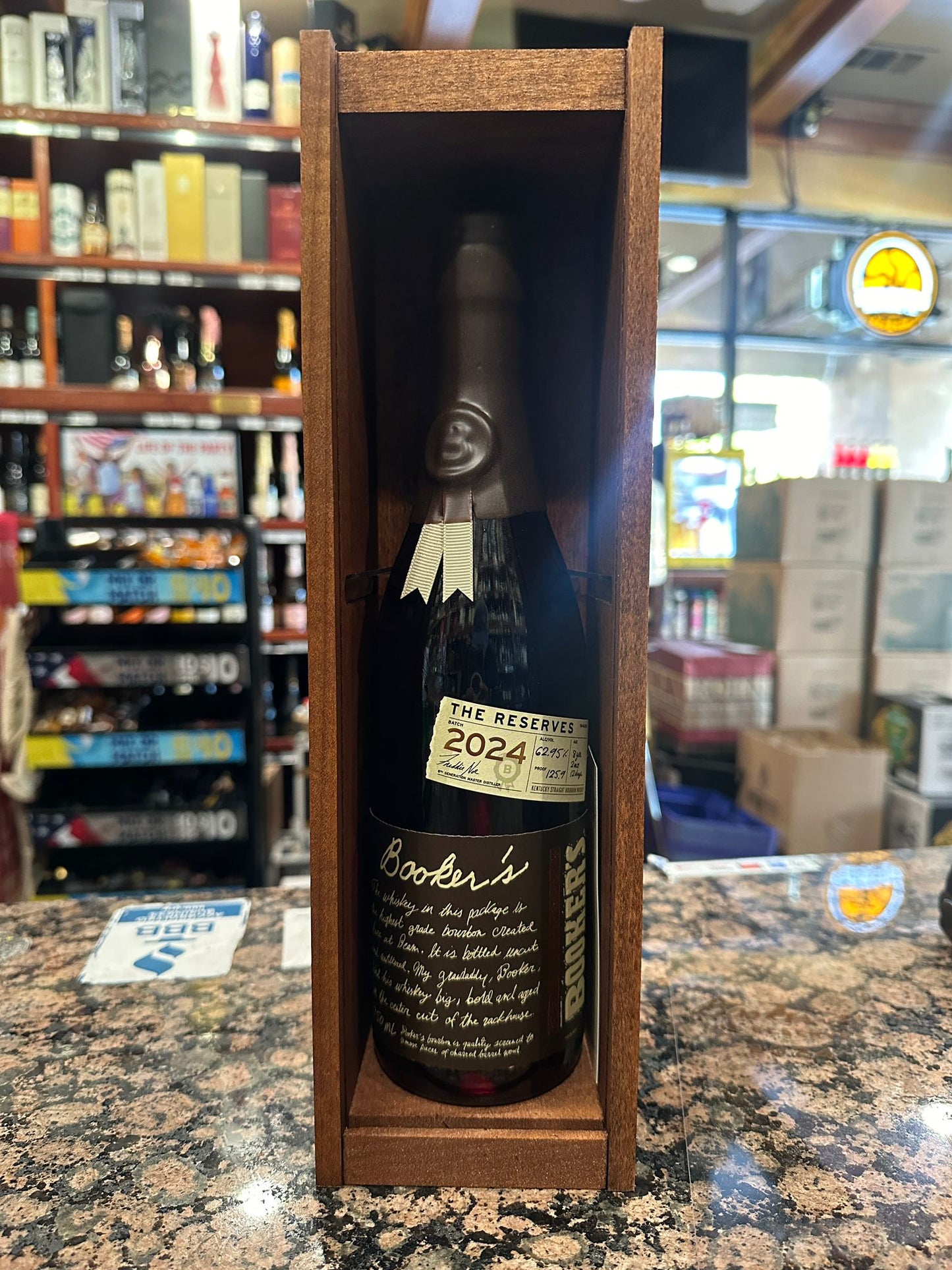 2024 Bookers The Reserves Limited Edition Bourbon Whiskey 750ml