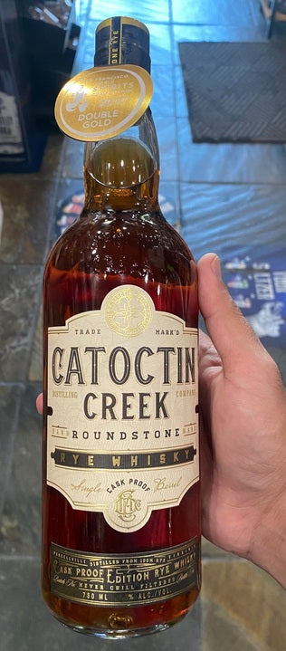 Catoctin Creek Cask Proof Roundstone Rye Whisky 750ml