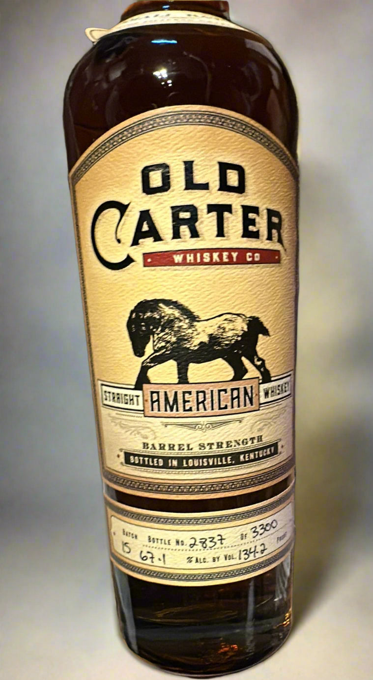 Old Carter Batch 15 Barrel Strength Straight American Whiskey 750ml