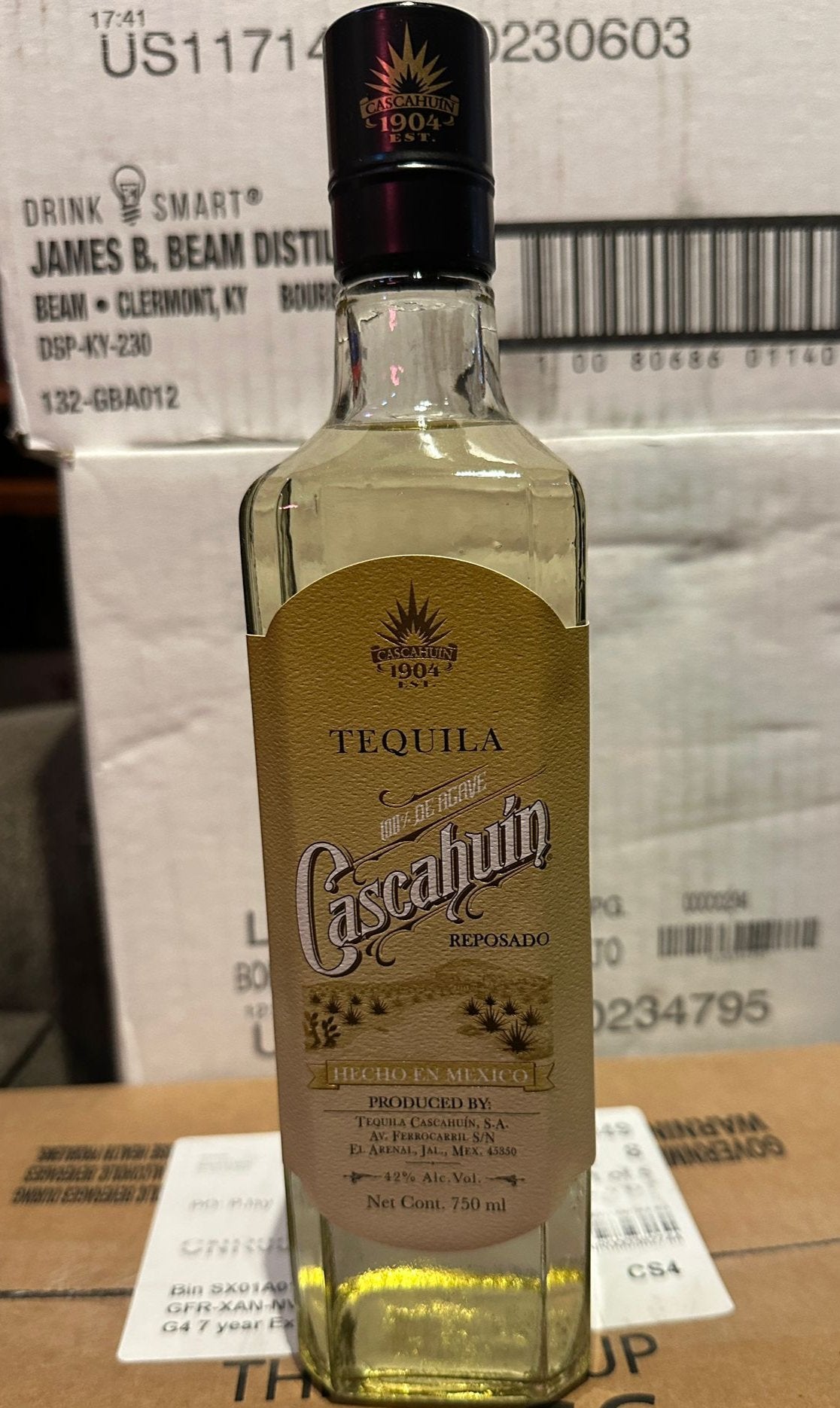 Cascahuin Reposado Tequila 750ml