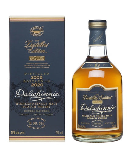 Dalwhinnie The Distillers Edition Double Matured Single Malt Scotch Whisky 750ml