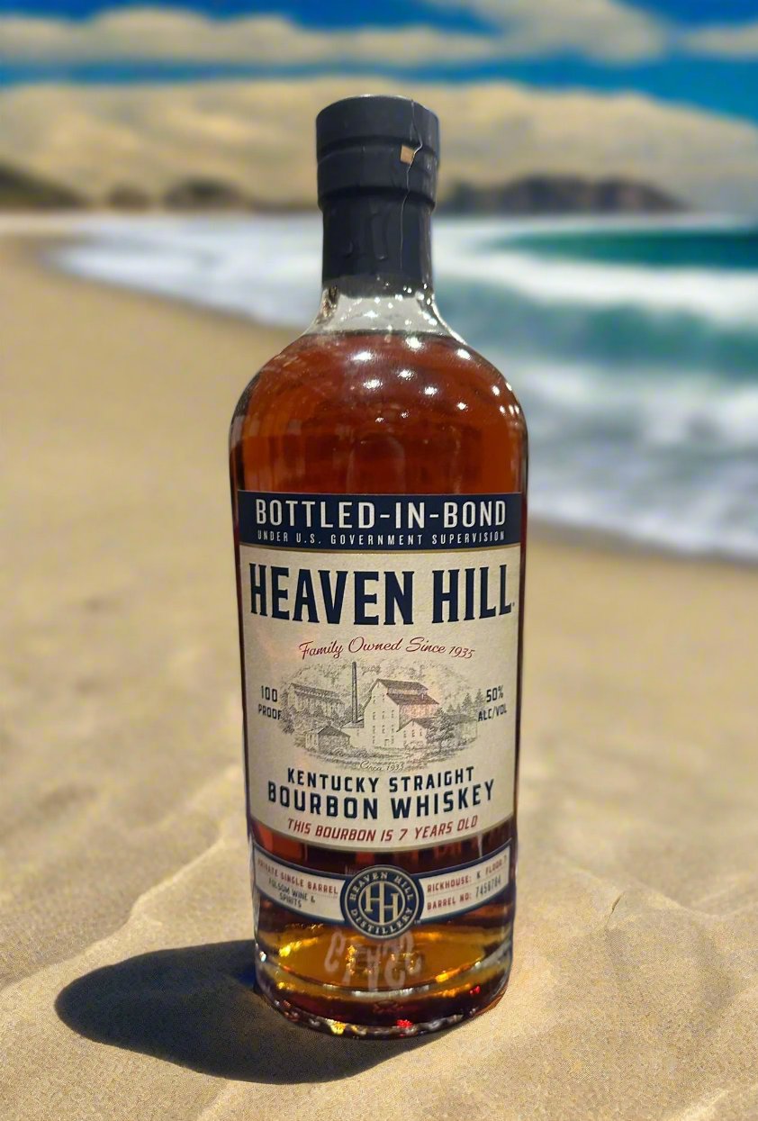 Heaven Hill 7 Year Old Single Barrel Folsom Wine & Spirits Store Pick Bourbon Whiskey 750ml