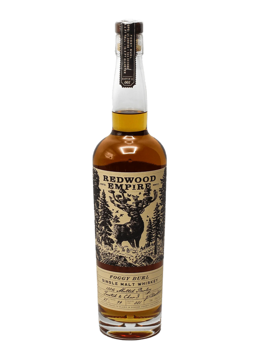 Redwood Empire Foggy Burl Single Malt Whiskey 750ml
