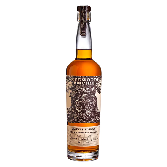 Redwood Empire Devils Tower High Rye Bourbon Whiskey 750ml