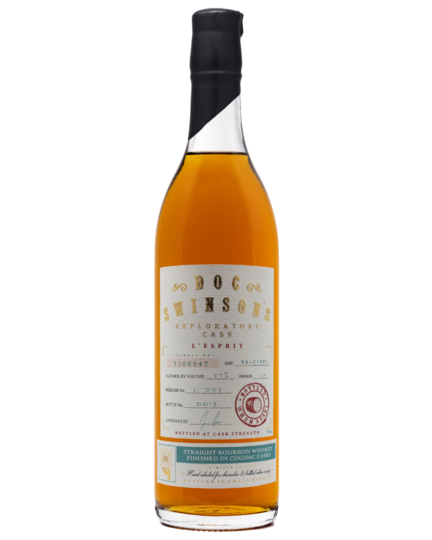 Doc Swinson's Exploratory Cask L'Esprit Straight Bourbon Whisky 750ml