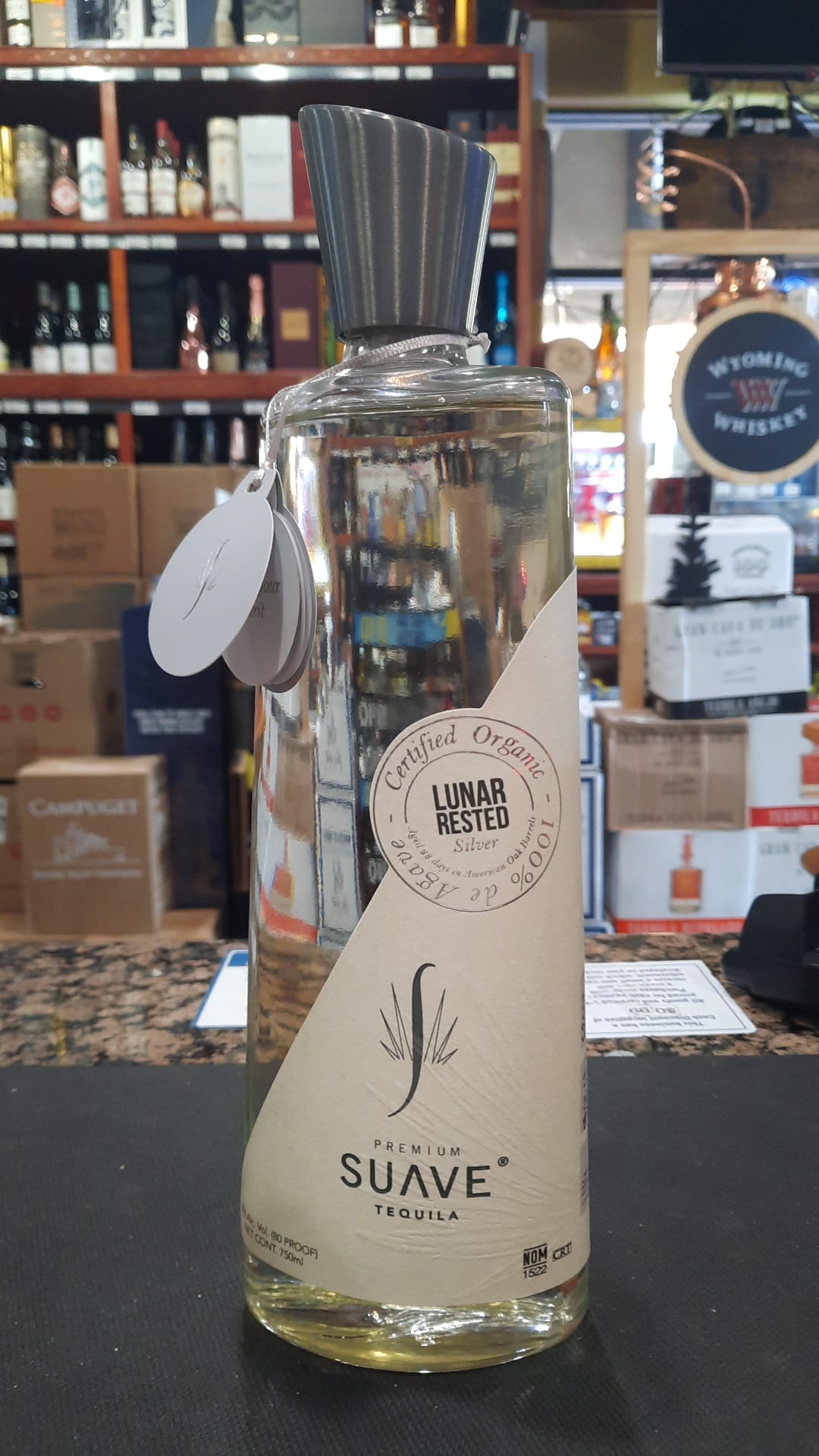 Suave Lunar Rested Silver Tequila 750ml