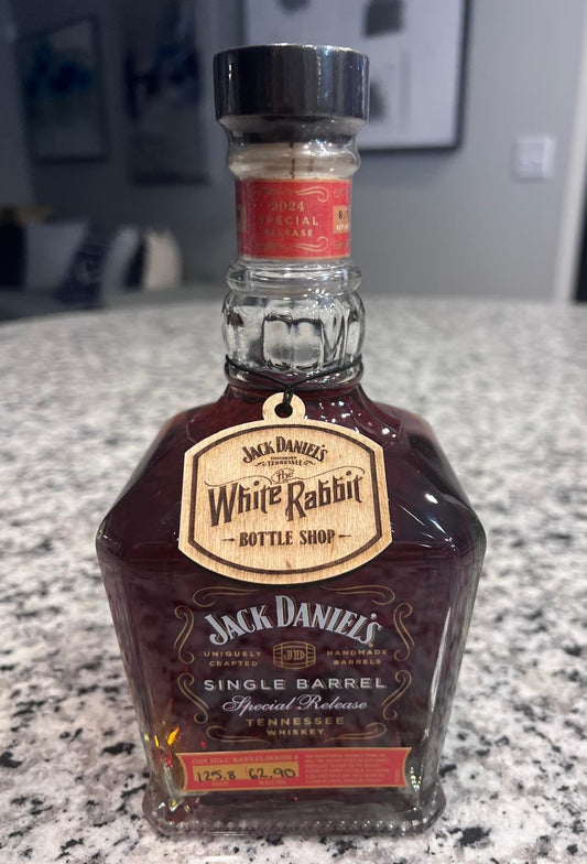 2024 Jack Daniel's White Rabbit Special Release Single Barrel Coy Hill 125.8 Proof Tennessee Whiskey 750ml
