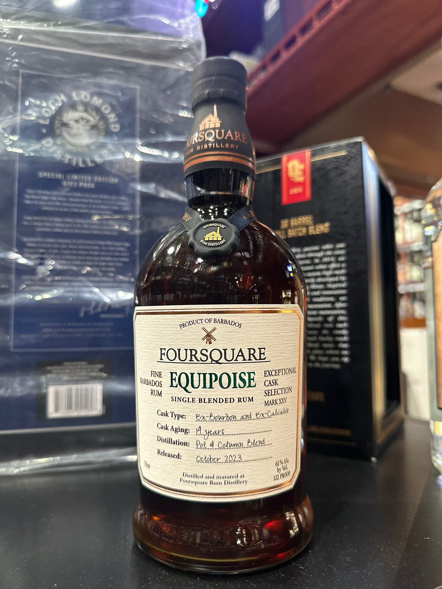 Foursquare Rum Distillery Equipoise Exceptional Cask Selection MARK XXV Single Blended Rum 750ml