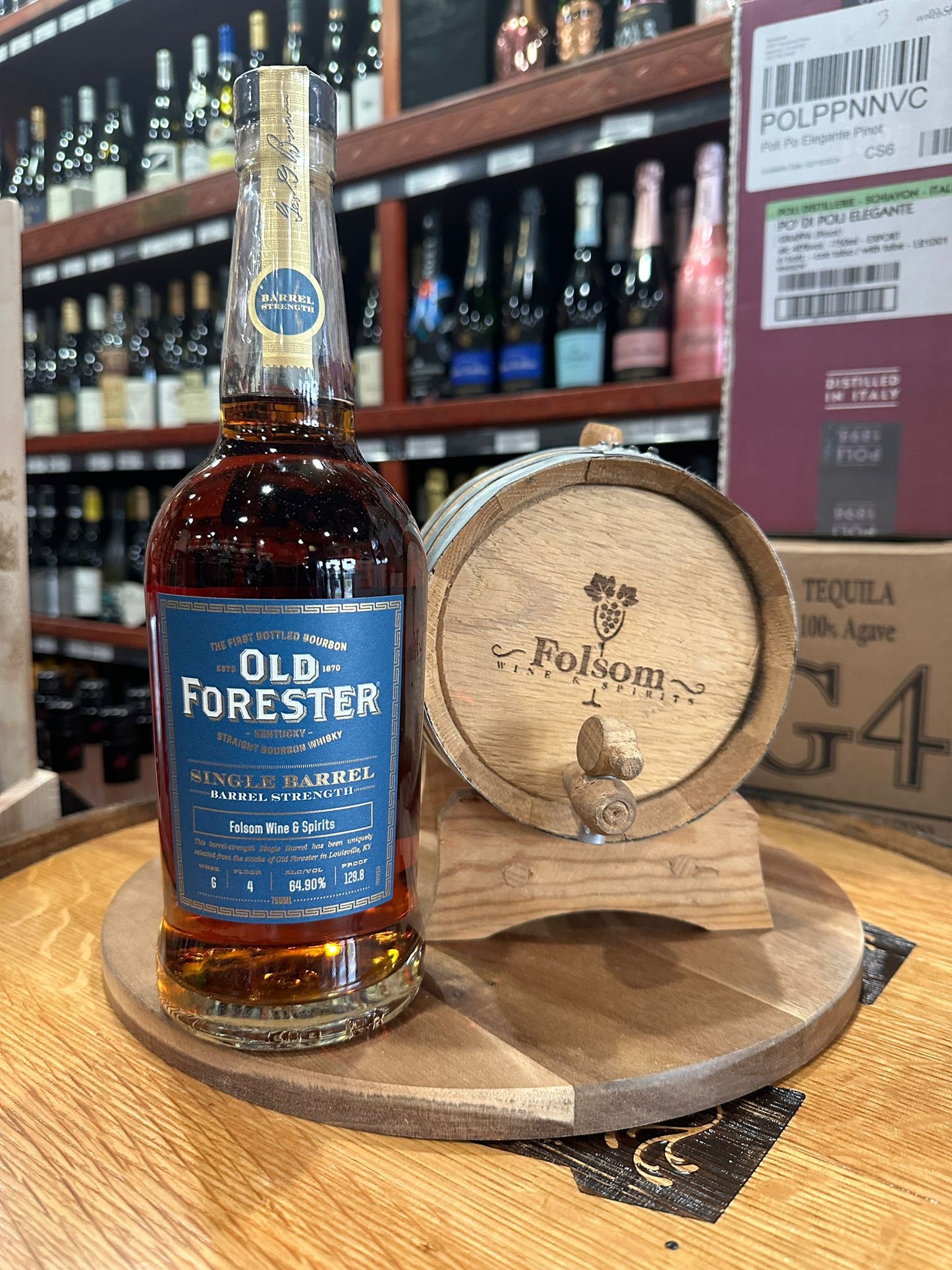 2024 Old Forester Single Barrel Store Pick Barrel Strength Bourbon Whiskey 750ml