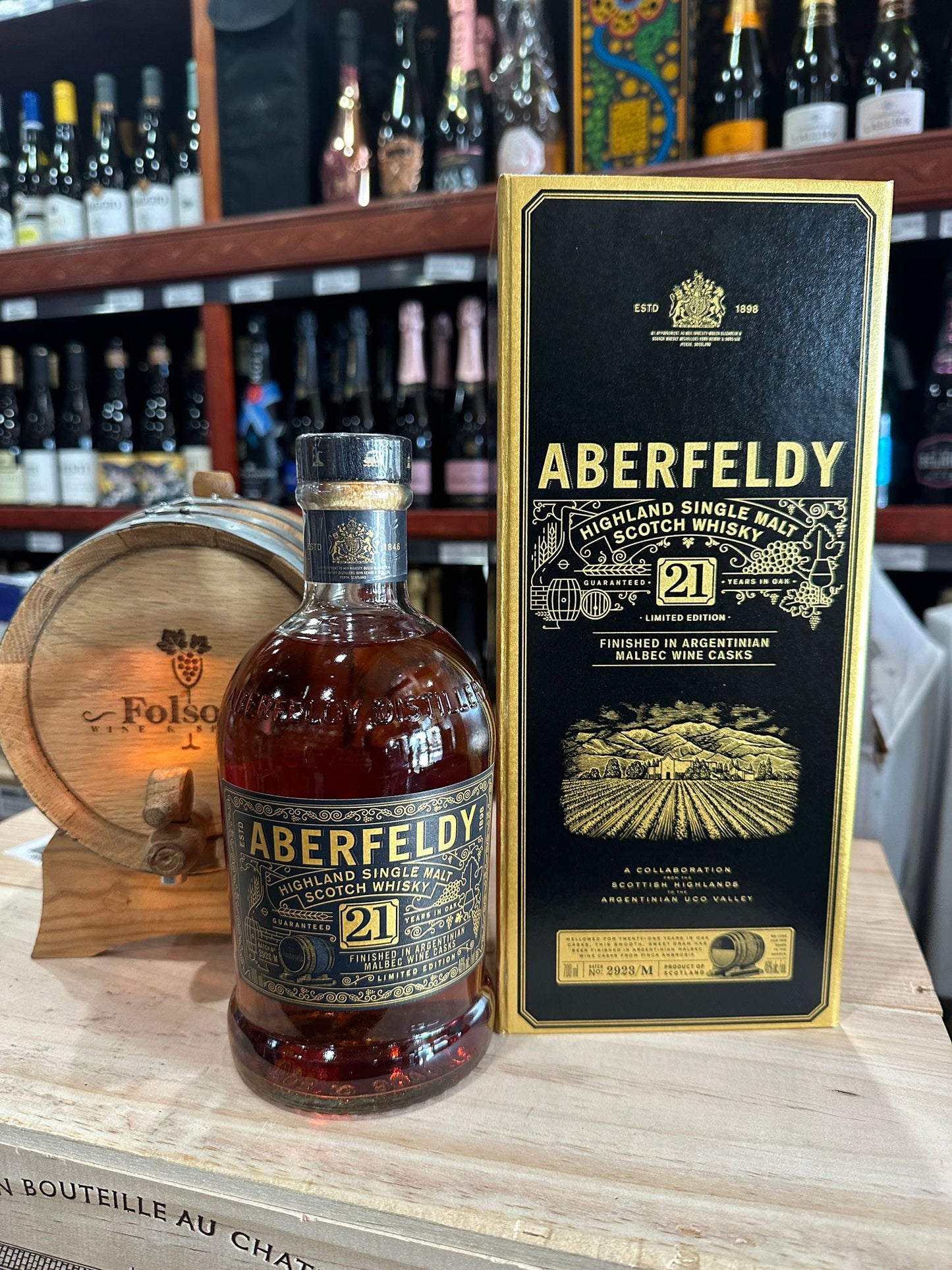 Aberfeldy 21 Year Old Single Malt Scotch Whisky 700ml