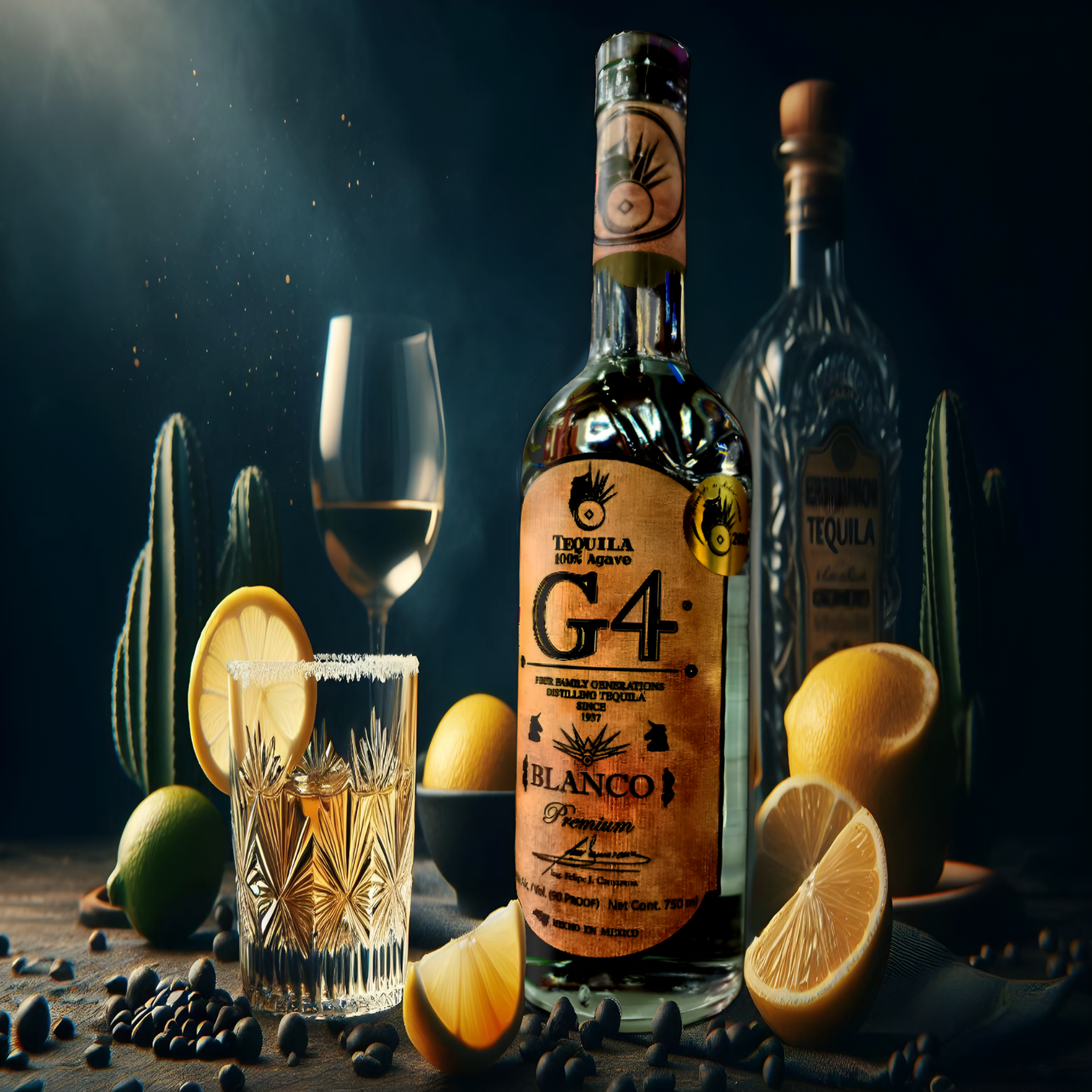 2024 G4 Premium Blanco Tequila 750ml