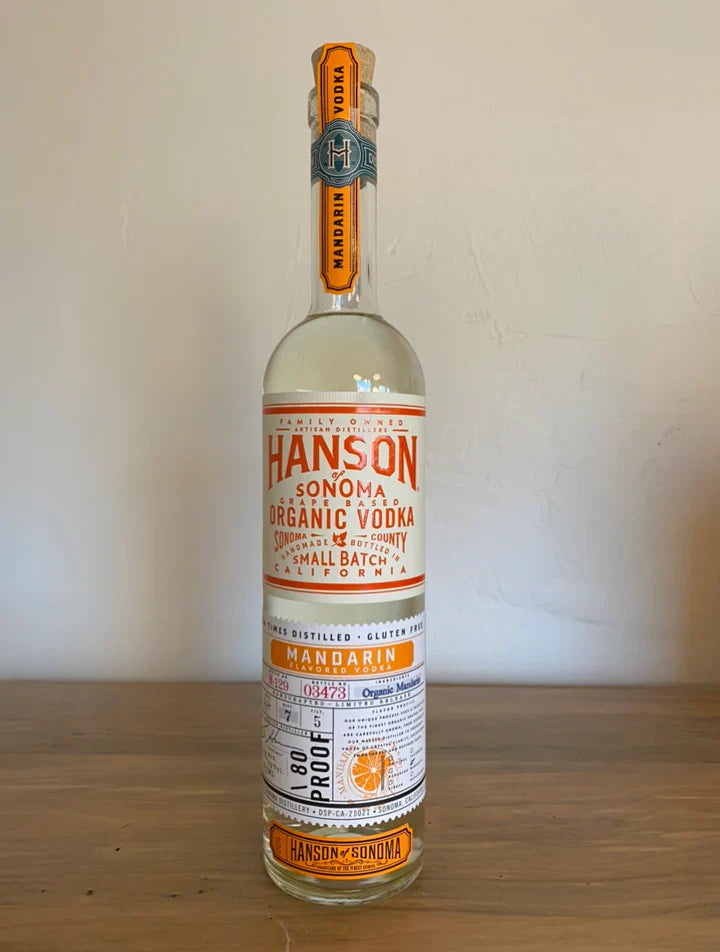 Hanson of Sonoma Grape Based Small Batch Organic Vodka
