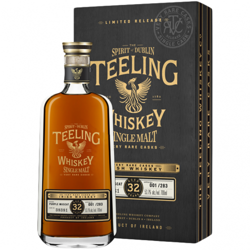 Teeling 32 Year Old Purple Muscat Finish Single Malt Irish Whiskey 750ml