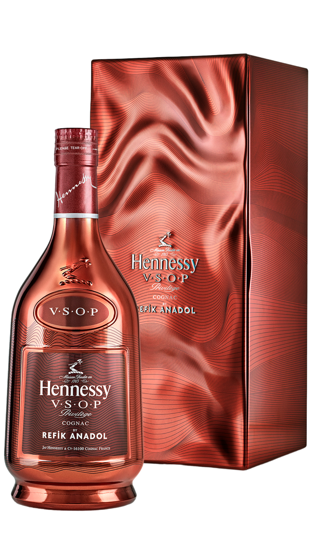 Hennessy Privilége Limited Edition Bottle by Refik Anadol