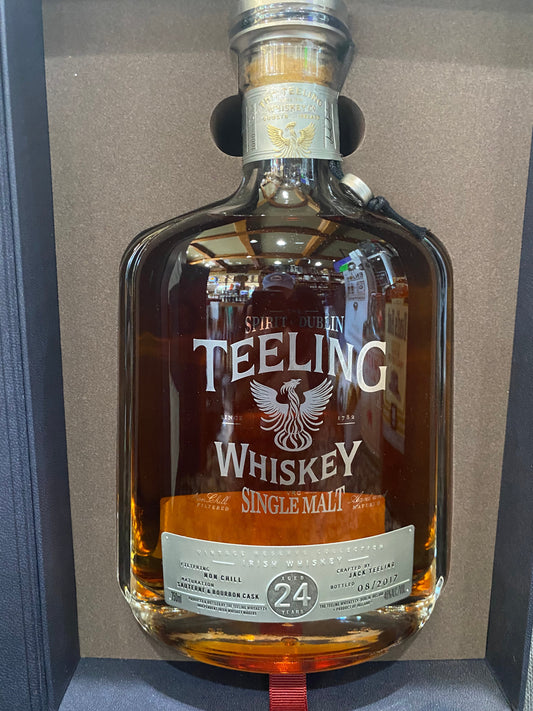 TEELING WHISKEY SINGLE MALT 24 YEAR OLD