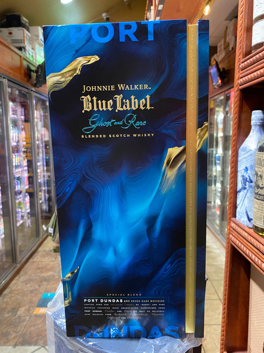 Johnnie Walker Blue Label Ghost and Rare Port Dundas Blended Scotch Whisky