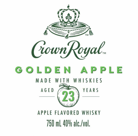 Crown Royal Regal 23 Year Old Golden Apple Flavored Canadian Whisky 750ml