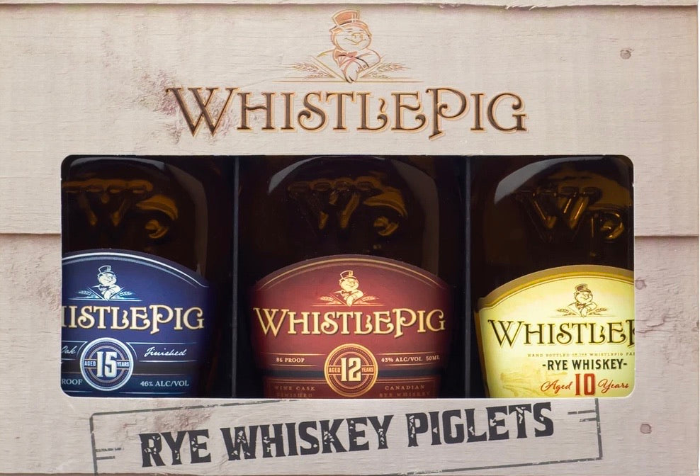 WHISTLEPIG 3pk 50ML (piglets)