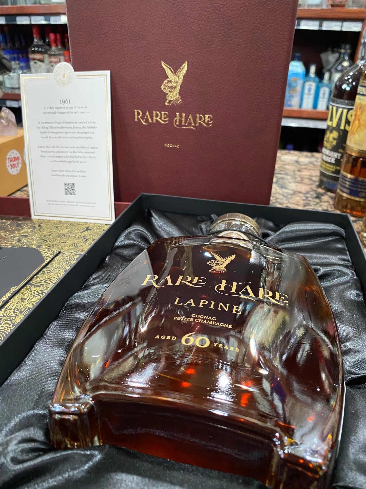 Rare Hare Lapine 60 Year Old Cognac 750ml