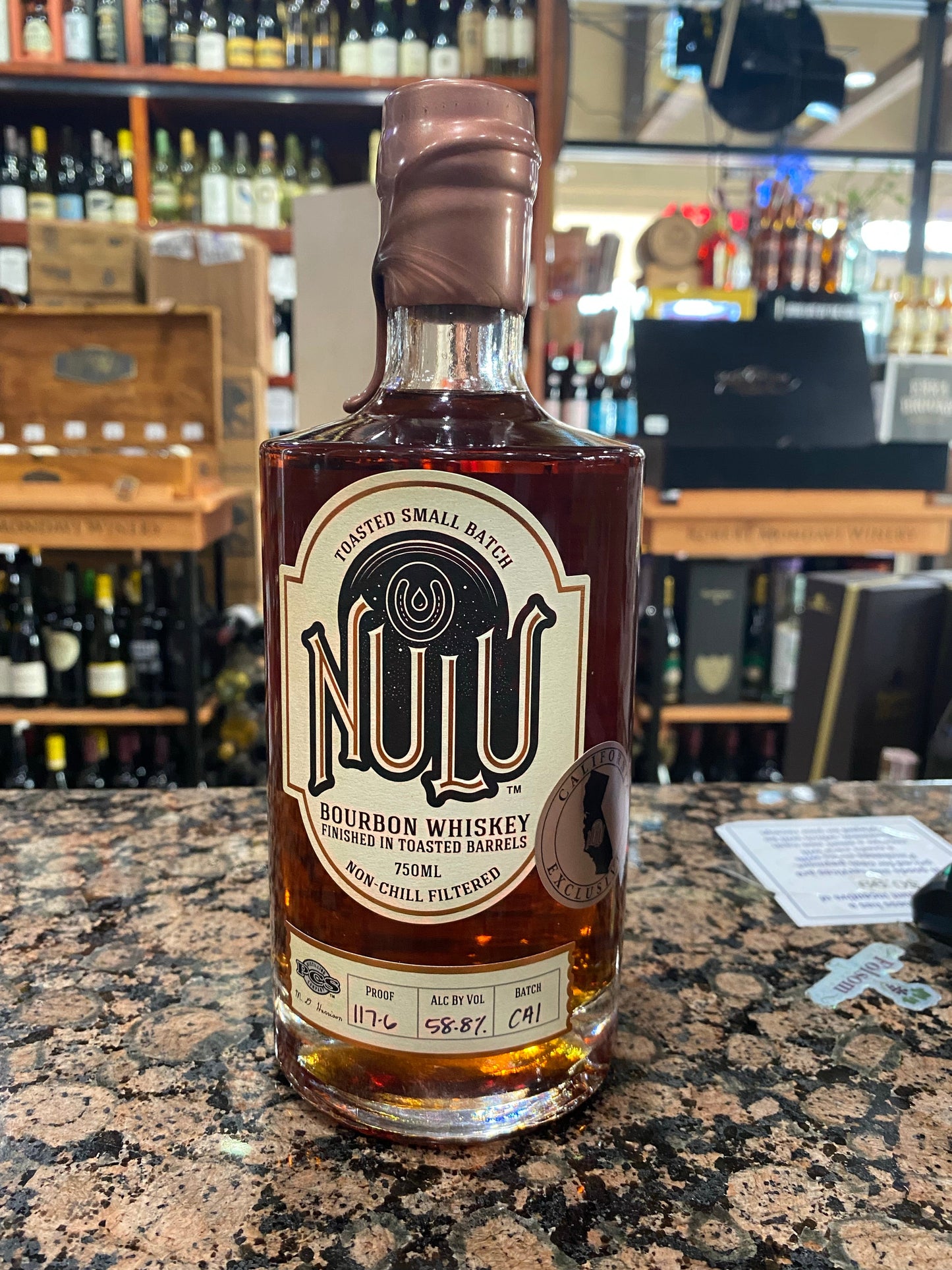 Nulu Small Batch Toasted French Oak Finish Bourbon Whiskey 750ml