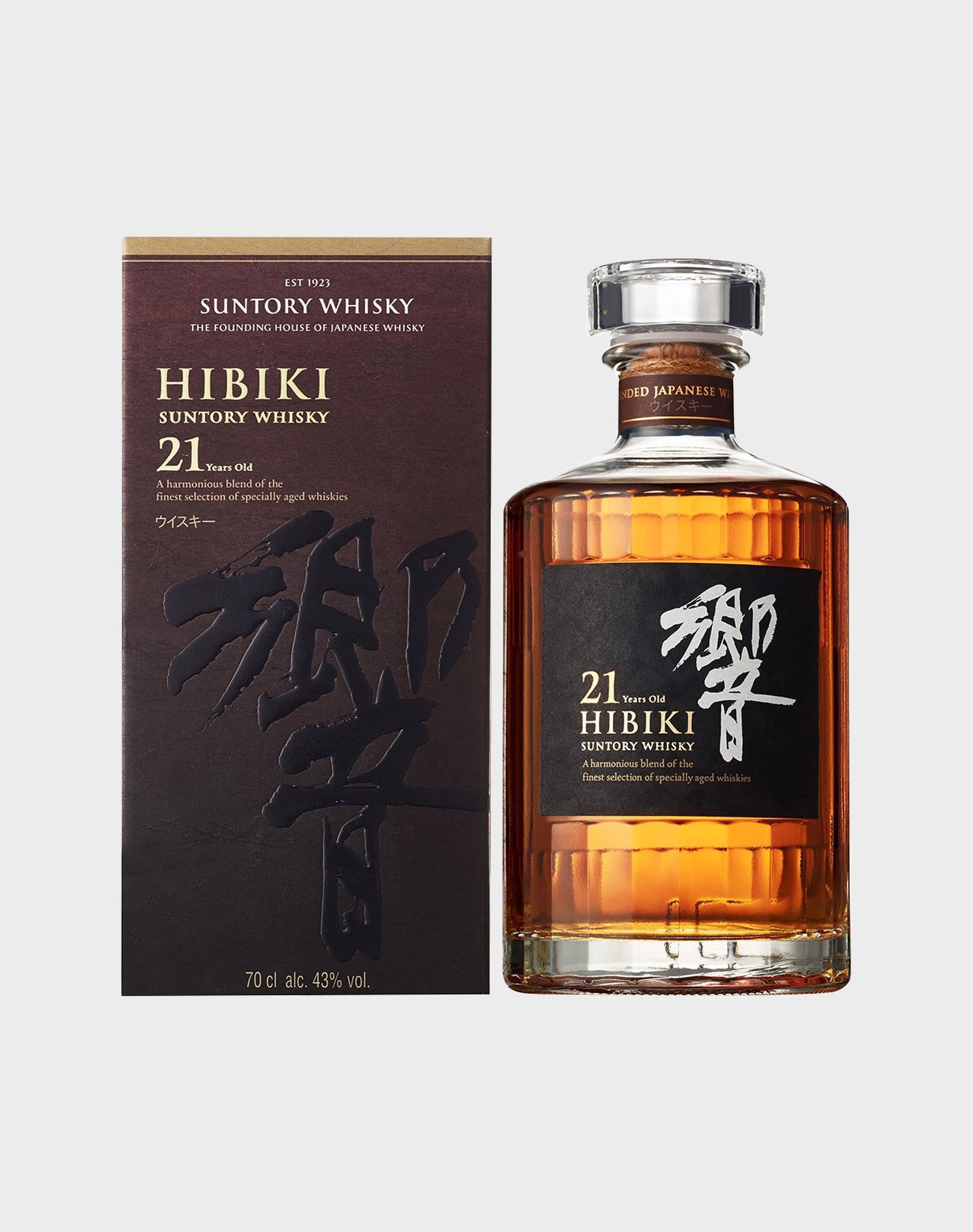 Suntory Hibiki 21 Year Old Blended Whisky 700ml