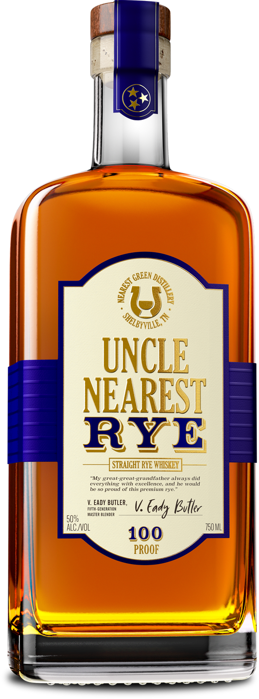 Uncle Nearest Straight Rye Whiskey 750ml