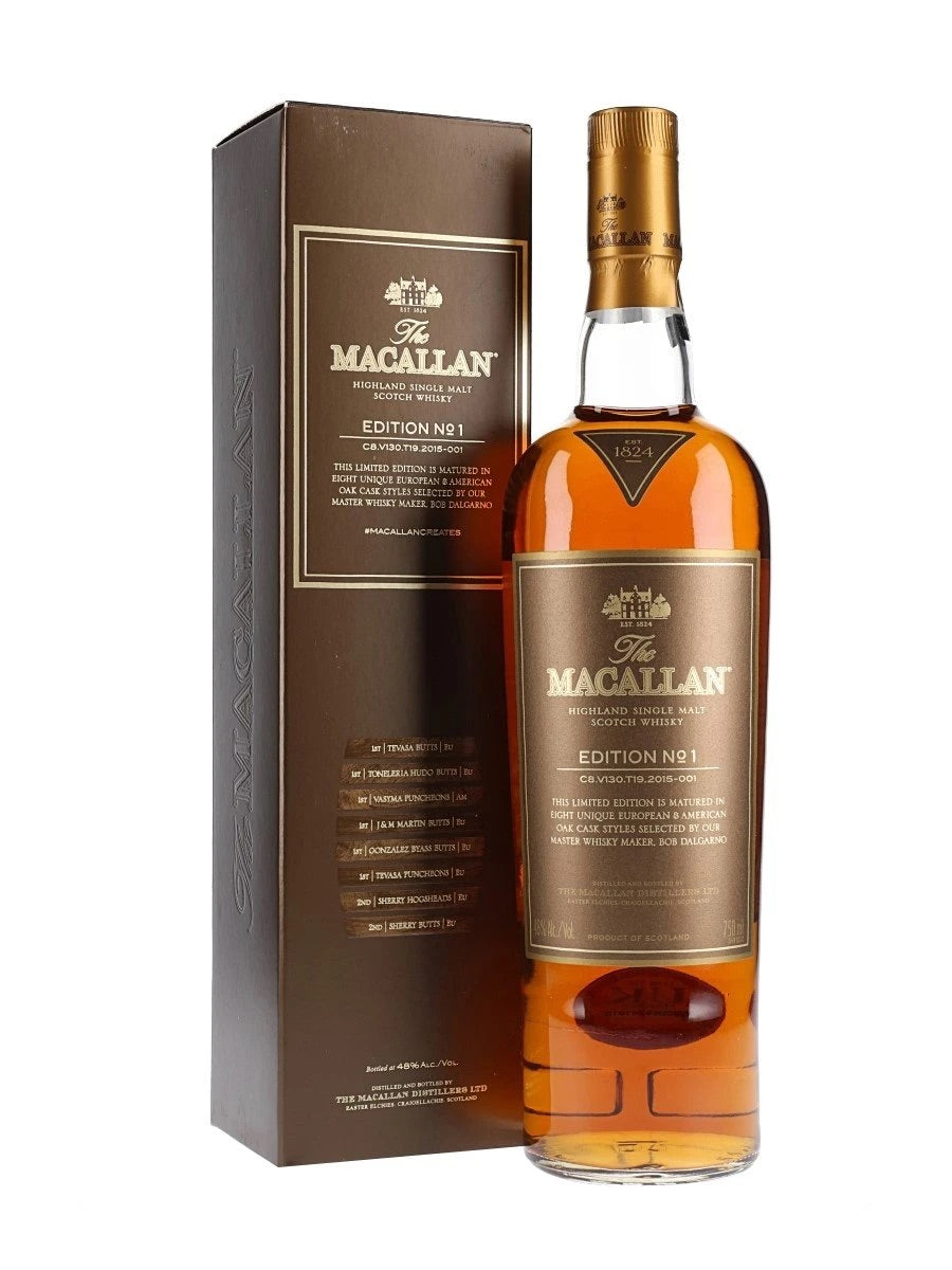 The Macallan Edition No 1 Single Malt Scotch Whisky 750ml